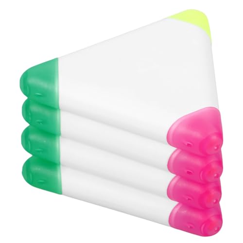 GALPADA 4 Stück Markieren Sie Buchmarkierungen büromaterial Dreieckiger Textmarker Bunter Textmarker Textmarker mehrfarbig Zeichnung löschbar kleiner Highlighter Mark Stifte Plastik GALPADA 4 Stück Markieren Sie Buchmarkierungen büromaterial Dreieckiger Textmarker Bunter Textmarker Textmarker mehrfarbig Zeichnung löschbar kleiner Highlighter Mark Stifte Plastik von GALPADA