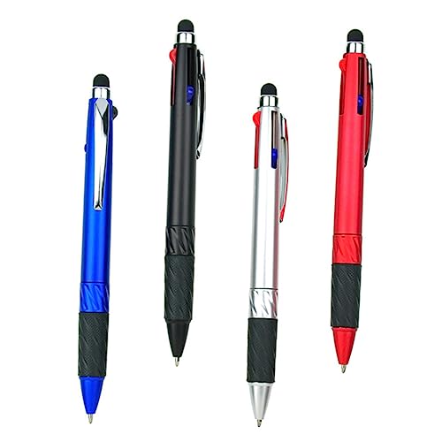 GALPADA 4 Stück Stylus Kugelschreiber Digital Tragbare Schreibstifte Drehstifte Schlank Stifte Mit Stylus-Spitzen Mehrere Konferenzstifte Eingabestift Für Einziehbar Bunt Metallclip GALPADA 4 Stück Stylus Kugelschreiber Digital Tragbare Schreibstifte Drehstifte Schlank Stifte Mit Stylus-Spitzen Mehrere Konferenzstifte Eingabestift Für Einziehbar Bunt Metallclip von GALPADA
