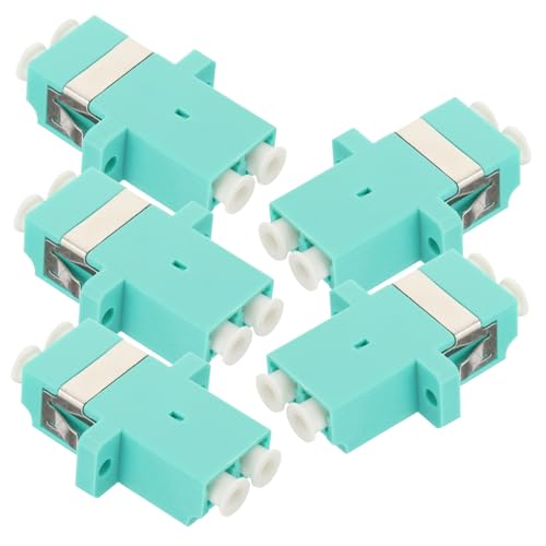 GALPADA 5 Stück Glasfaser-flanschadapter Weiblich Duplex-konverter Kupplungen Optik Faserkoppler Glasfaseradapter Kabel Verbinder Faseranschlüsse Zum Adapter Optisch Green GALPADA 5 Stück Glasfaser-flanschadapter Weiblich Duplex-konverter Kupplungen Optik Faserkoppler Glasfaseradapter Kabel Verbinder Faseranschlüsse Zum Adapter Optisch Green von GALPADA