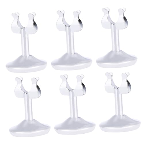 GALPADA 6 Stück Etikettenhalter Hochzeit Inhaber U-förmige Zahlenständer Geschäft Multifunktionskartenhalter Tabellennummer steht filigrane Kartenständer Karte steht Rostfreier Stahl GALPADA 6 Stück Etikettenhalter Hochzeit Inhaber U-förmige Zahlenständer Geschäft Multifunktionskartenhalter Tabellennummer steht filigrane Kartenständer Karte steht Rostfreier Stahl von GALPADA