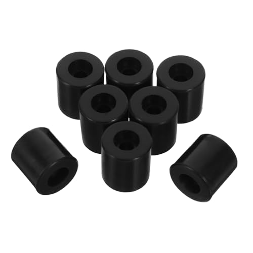 GALPADA 8 Stücke Drucker Spalte Silikon Spacer Bett Spacer Bett Nivellierung Werkzeuge Schwarz von GALPADA