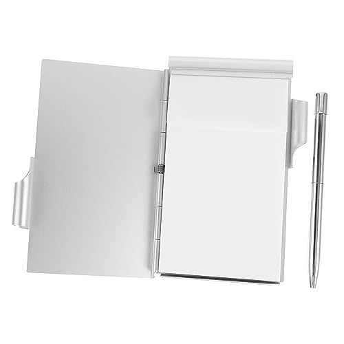 GALPADA Kartenbox Aus Aluminiumlegierung Beutel Süßes Notizbuch Kleiner Taschennotizblock Kleines Taschenheft Mini-journal-notizbuch Kleine Notizbücher Journal -notizbuch Silber Metall GALPADA Kartenbox Aus Aluminiumlegierung Beutel Süßes Notizbuch Kleiner Taschennotizblock Kleines Taschenheft Mini-journal-notizbuch Kleine Notizbücher Journal -notizbuch Silber Metall von GALPADA