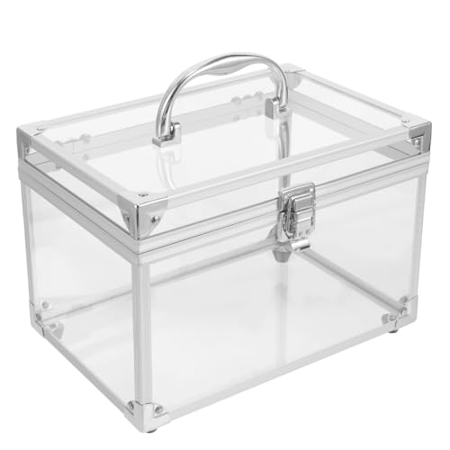 GALPADA Kasten Aufbewahrungskiste Veranstalter speichern organisieren Slot behälter DVD-Speicher Speicher der CD -Organisatoren CD-Halter-Fall CD-Hüllenhalter-Organizer Acryl Silber von GALPADA