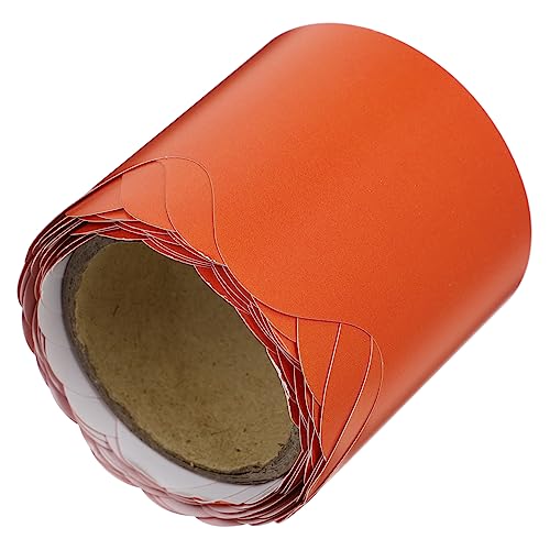 GALPADA Kreidetafel Rand Papier Pinnwand Ränder Notiztafel Rand Memotafel Schwarzer Rand Für Pinnwand Gewellter Kreidetafel Rand Dekoration Wandtafel Orange Paper Jam GALPADA Kreidetafel Rand Papier Pinnwand Ränder Notiztafel Rand Memotafel Schwarzer Rand Für Pinnwand Gewellter Kreidetafel Rand Dekoration Wandtafel Orange Paper Jam von GALPADA