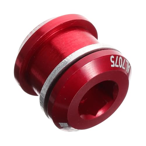 GALPADA Luftlochschraube Snaredrum-Teile Tom-Drum-Parts Aluminiumschlinge Lufttrommel Tom-Drum-Zubehör Instrumententeile Snare-Drum-Böckchen Snare-Drum-Part Aluminiumlegierung rot von GALPADA
