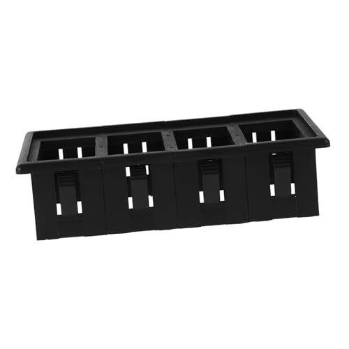 GALPADA Montagerahmen Für Kfz Schalter Halterung Für Yachtschalterbaugruppe Patrol Halterung Gehäuse Für Autoschalter Auto Wippschalter Panel Clip Gehäuse Schwarz von GALPADA