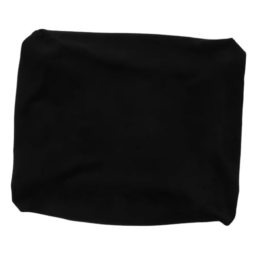 GALPADA Rekord -Rekord -Maschinenstaubschutzabdeckung staubdicht Audio- Zubehör Vinyl drehteller Schutzhülle für Plattenspieler Plattenspielerschutz waschbarer Bezug Elasthan Schwarz von GALPADA