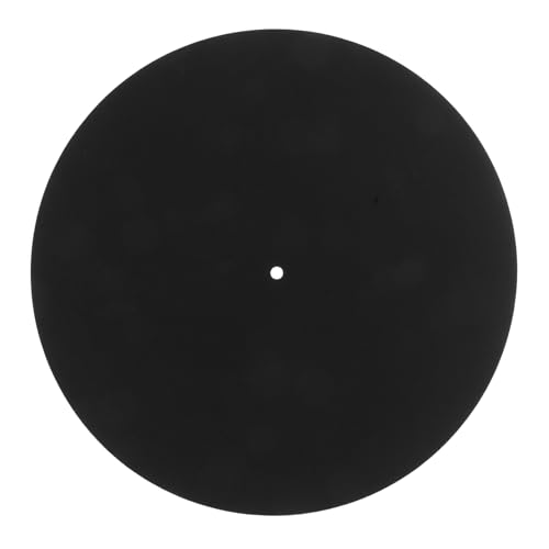 GALPADA Rekordmatte Drehscheibe Platte für Plattenspieler Vinyl-Pad die Ermäßigung Plattentellerauflage aus Filz Plattenschutzmatte Plattenspielermatte für Schallplatten gefühlt Schwarz GALPADA Rekordmatte Drehscheibe Platte für Plattenspieler Vinyl-Pad die Ermäßigung Plattentellerauflage aus Filz Plattenschutzmatte Plattenspielermatte für Schallplatten gefühlt Schwarz von GALPADA