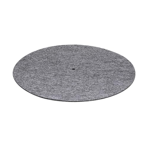 GALPADA Rekordmatte Filzmatte für Schallplattenspieler Schallplattenmatte aus Vinyl Plattentellerauflage aus Filz Beleg Plattenteller Slipmat Platte für Plattenspieler gefühlt Grau GALPADA Rekordmatte Filzmatte für Schallplattenspieler Schallplattenmatte aus Vinyl Plattentellerauflage aus Filz Beleg Plattenteller Slipmat Platte für Plattenspieler gefühlt Grau von GALPADA