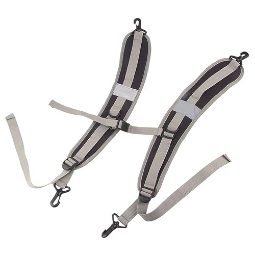 GALPADA Schützende Schulterpolster Rucksack Schultergurt Wasserdichter Schultergurt Schultergurt Für Dry Bag Beutel Schultergurte Harness Schwarz von GALPADA