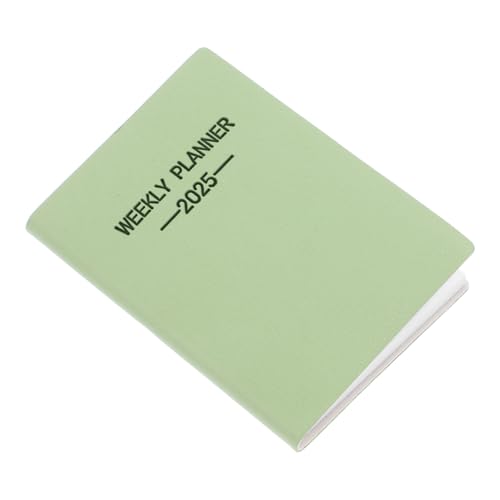 GALPADA Taschen-wochenplaner Woche Abdeckung Taschenplaner Planer Mini Ideal Notizbuch Kalender Wöchentlich Geldbeutel Party Wochenplaner 2025 Wöchentlich Mini-monatsplaner Hellgrün Pu GALPADA Taschen-wochenplaner Woche Abdeckung Taschenplaner Planer Mini Ideal Notizbuch Kalender Wöchentlich Geldbeutel Party Wochenplaner 2025 Wöchentlich Mini-monatsplaner Hellgrün Pu von GALPADA