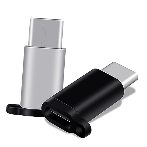 GALPADA USB C Adapter für Micro USB Geräte Tragbarer Ladegerät mit Schlüsselbund Einfaches Design für Smartphones Tablets Schwarz GALPADA USB C Adapter für Micro USB Geräte Tragbarer Ladegerät mit Schlüsselbund Einfaches Design für Smartphones Tablets Schwarz von GALPADA