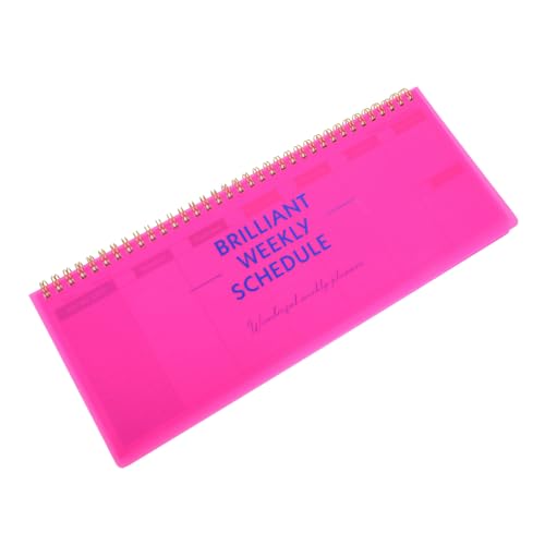 GALPADA Wochenplan Notiz Tagesplan Notizblock Organizer Agenda Notizbuch Universität Arbeit Wochenkalenderblock Wochenplanungsblock Wochenkalender Aufgabenheft Pink Iron GALPADA Wochenplan Notiz Tagesplan Notizblock Organizer Agenda Notizbuch Universität Arbeit Wochenkalenderblock Wochenplanungsblock Wochenkalender Aufgabenheft Pink Iron von GALPADA