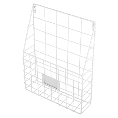 GALPADA Zeitungshalter Draht Organizer Aufbewahrungskörbe Wand Buchhalter Regale Zeitschriftenständer Wandhalterung Hängeregistraturhalter Zeitschriften Hängende Wand von GALPADA