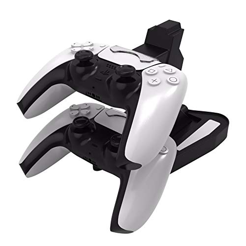Gamedealer Twin Ladestation passend für PS5 Wireless Controller Charger Ladegerät mit visueller LED Ladestand Anzeige Versand aus DE Gamedealer Twin Ladestation passend für PS5 Wireless Controller Charger Ladegerät mit visueller LED Ladestand Anzeige Versand aus DE von GAMEDEALER GD BUY AND SELL YOUR MEDIA