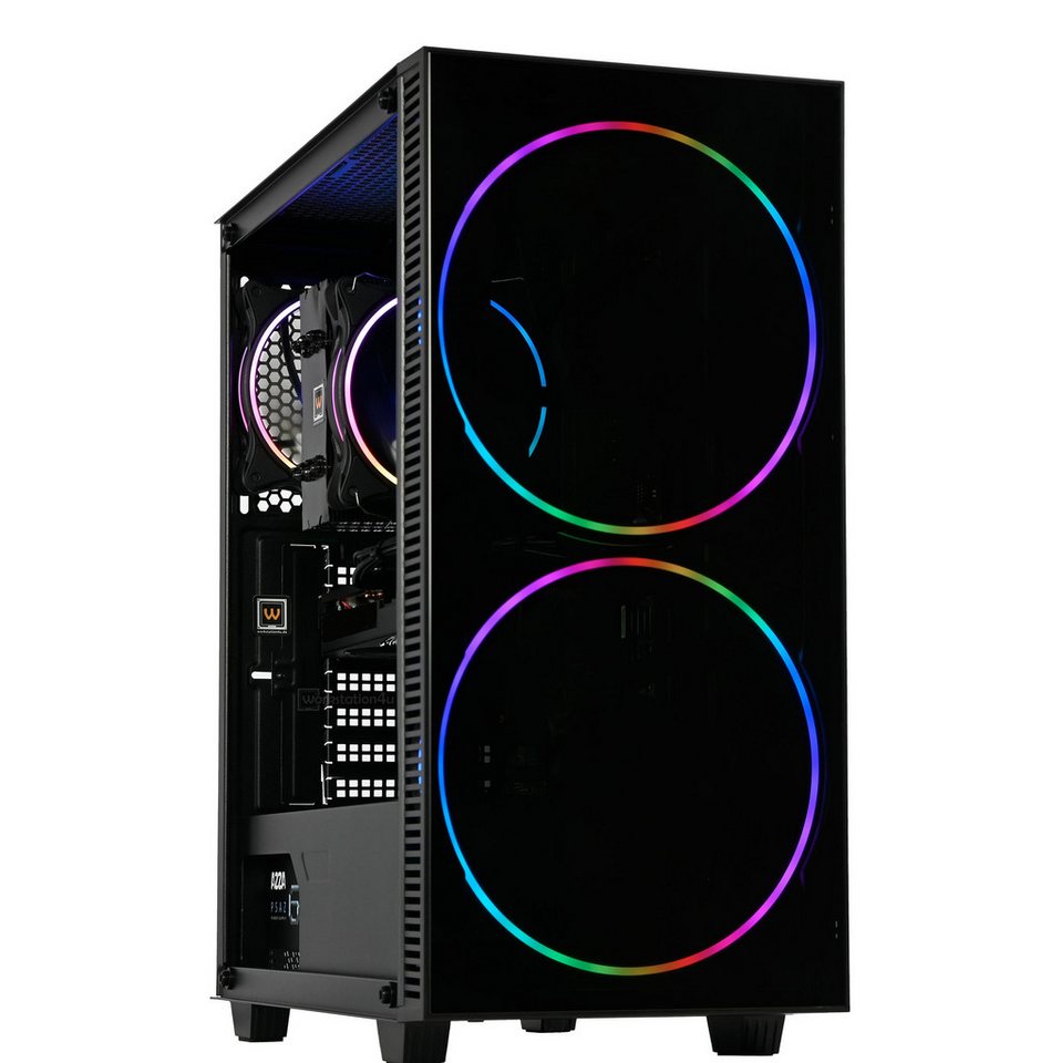 Solarbayer, Workstation4u, Black Hole Gaming-PC (Intel Core i5 11400, RTX 3060 12GB, 16 GB RAM, 250 GB SSD, Luftkühlung, Core i5-11400, RTX 3060 12GB, WLAN+BT, Windows 11 Pro) von Solarbayer