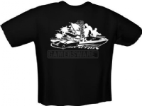 GamersWear DOUBLE TEAM T-Shirt Black (XXL) von GAMERSWEAR