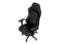 noblechairs Hero, Gepolsterter Sitz, Gepolsterte Rückenlehne, Schwarz, Schwarz, Kunstleder, Kunstleder von GAMERSWEAR
