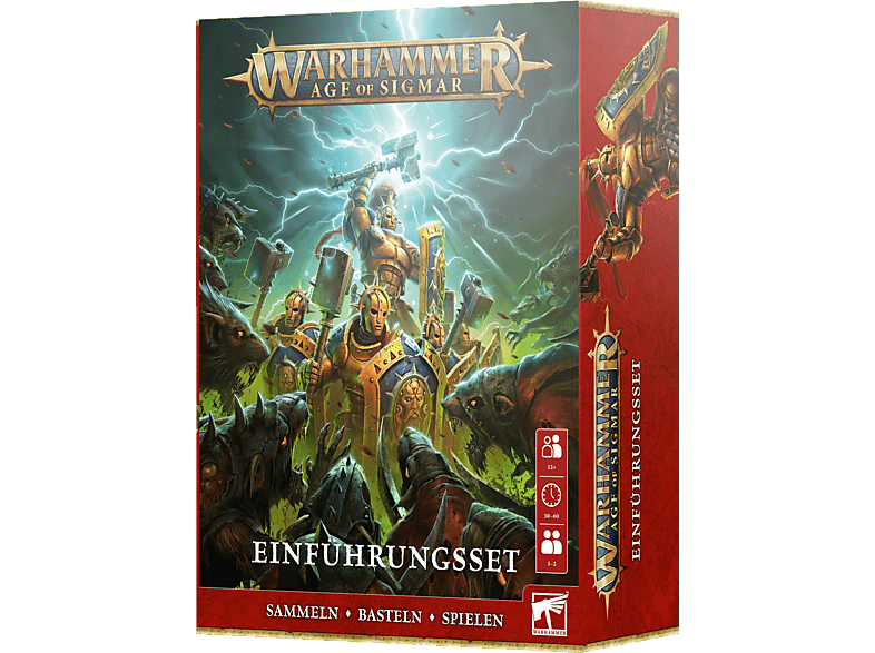 GAMES WORKSHOP. WARHAMMER AGE OF SIGMAR - EINFÜHRUNGSSET Brett-Spiel Mehrfarbig GAMES WORKSHOP. WARHAMMER AGE OF SIGMAR - EINFÜHRUNGSSET Brett-Spiel Mehrfarbig von GAMES WORKSHOP.
