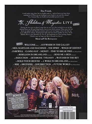 Gamma Ray - Skeletons & Majesties Live [2 DVDs] von EARMUSIC