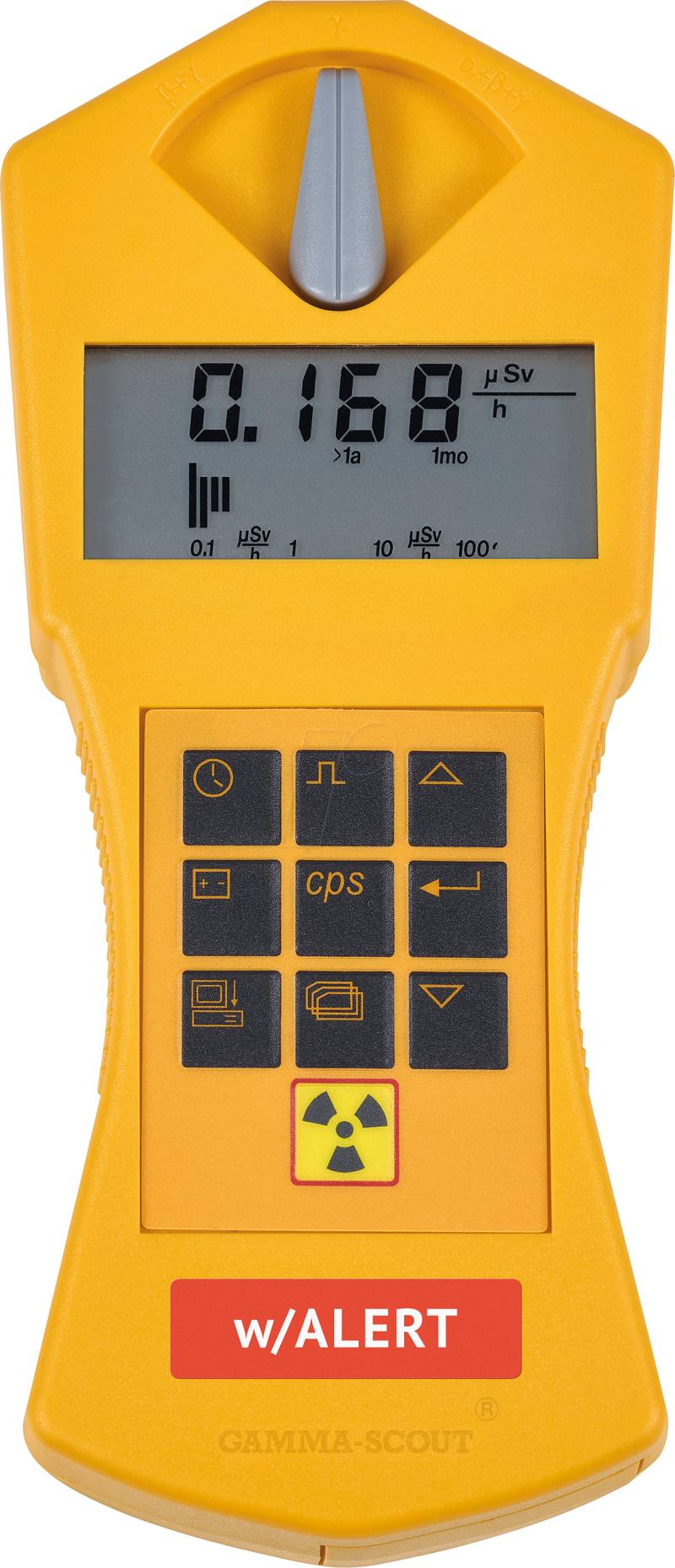 GAMMA-SCOUT02 - Geigerzähler mit akustischem Alarm, 0 - 1000 µSv/h von GAMMA SCOUT