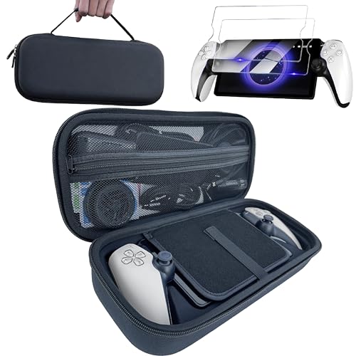 GAMSURFING Carrying Storage Case für Playstation Portal mit Bildschirm-Schutzabdeckung, alle schützenden Eva hart tragbare Reise Carry Case Shell Pouch mit Tasche für PS Portal Konsole & Zubehör GAMSURFING Carrying Storage Case für Playstation Portal mit Bildschirm-Schutzabdeckung, alle schützenden Eva hart tragbare Reise Carry Case Shell Pouch mit Tasche für PS Portal Konsole & Zubehör von GAMSURFING