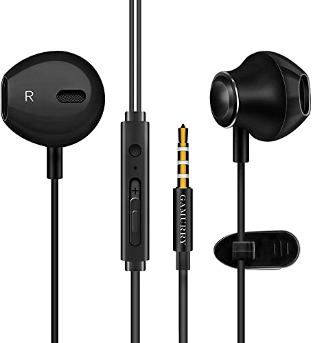 GAMURRY In-Ear Kopfhörer, 3.5mm Kopfhörer, Stereo Ohrhörer mit Mikrofon & Fernsteuerung Kopfhörer Noise Cancelling Bass-Sound für iPhone, Android, Smartphones, MP3 Players usw von GAMURRY