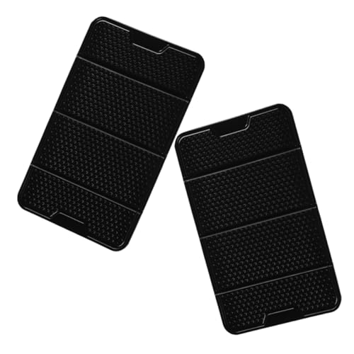 GANAZONO 2 Stück Handyhalter Dashboard-Fach Auto-armaturenbrett-Fach Armaturenbrett- -Auto rutschfeste Telefonunterlage Fürs Auto rutschfeste Armaturenbrettmatte Schwarz Pu GANAZONO 2 Stück Handyhalter Dashboard-Fach Auto-armaturenbrett-Fach Armaturenbrett- -Auto rutschfeste Telefonunterlage Fürs Auto rutschfeste Armaturenbrettmatte Schwarz Pu von GANAZONO