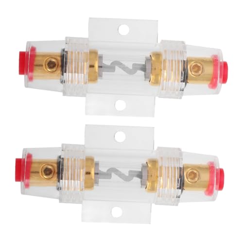 GANAZONO 2 Stück Sicherungssicherung Sicherung Car-Audio-Sicherungsschutz Car-Audio-Sicherungsgehäuse Car-Audio-Sicherungshalterung Auto-Stereo-Sicherungsanschluss Zinklegierung Transparent GANAZONO 2 Stück Sicherungssicherung Sicherung Car-Audio-Sicherungsschutz Car-Audio-Sicherungsgehäuse Car-Audio-Sicherungshalterung Auto-Stereo-Sicherungsanschluss Zinklegierung Transparent von GANAZONO