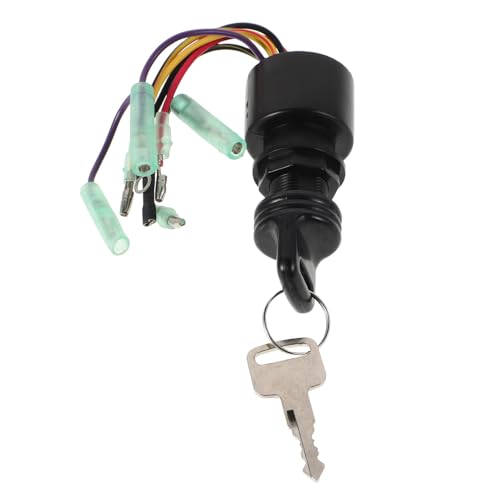 GANAZONO Meereszündungsschalter Zündschloss Sperren Auto Starter Schalter Car Ignition Starter Switch Zündschalter Für Boote Mit Schlüssel Elektroschalter Automobile Polyester GANAZONO Meereszündungsschalter Zündschloss Sperren Auto Starter Schalter Car Ignition Starter Switch Zündschalter Für Boote Mit Schlüssel Elektroschalter Automobile Polyester von GANAZONO
