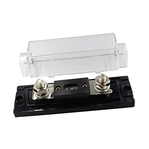 GANAZONO Sicherungsblock Anl Hochtemperaturbeständiger Sicherungshalter für Autos Rvs Yachten mit Überlastschutz und Ringterminal Klemmen Kompatibel GANAZONO Sicherungsblock Anl Hochtemperaturbeständiger Sicherungshalter für Autos Rvs Yachten mit Überlastschutz und Ringterminal Klemmen Kompatibel von GANAZONO