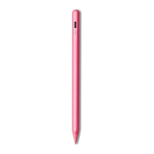 GANGANPRO Aktiver Stylus-Stift für Touchscreens Wiederaufladbarer Tablet-Stift Spitze Magnetischer Bleistift Stylus-Stift für iOS/Android/Tablet/Phones/iPad und andere Smartphone-Geräte (Rot) von GANGANPRO