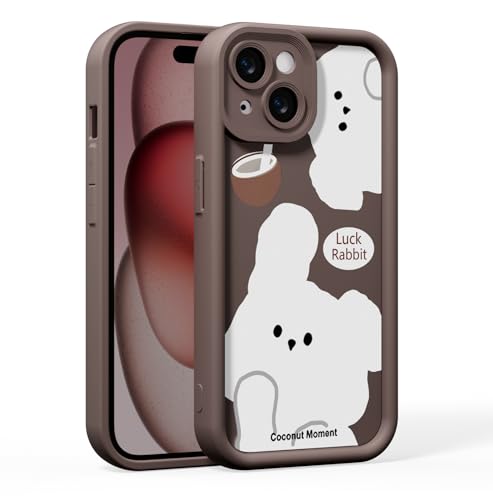 GANGANPRO Hülle Kompatibel mit Samsung Galaxy A26 5G, Glückskaninchen Bemaltes Kunstmuster, Vollständige Kameralinse, Schützende, Stoßfeste TPU-Schutzhülle 6.7 Zoll – Dunkelbraun SD61 GANGANPRO Hülle Kompatibel mit Samsung Galaxy A26 5G, Glückskaninchen Bemaltes Kunstmuster, Vollständige Kameralinse, Schützende, Stoßfeste TPU-Schutzhülle 6.7 Zoll – Dunkelbraun SD61 von GANGANPRO