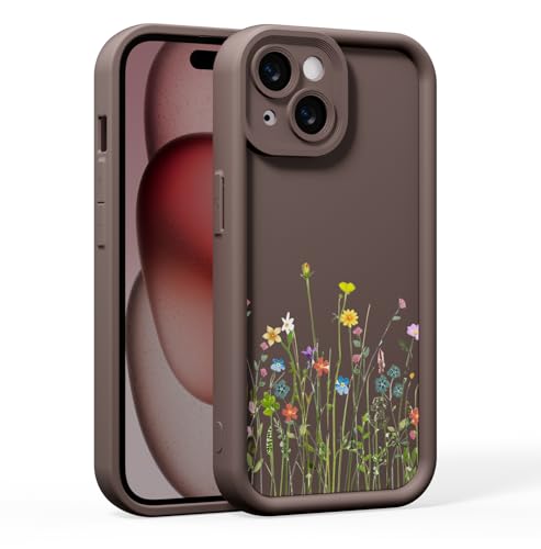 GANGANPRO Hülle Kompatibel mit Samsung Galaxy A36 5G, Blümchen Bemaltes Kunstmuster, Vollständige Kameralinse, Schützende, Stoßfeste TPU-Schutzhülle 6.64 Zoll – Dunkelbraun DG41 GANGANPRO Hülle Kompatibel mit Samsung Galaxy A36 5G, Blümchen Bemaltes Kunstmuster, Vollständige Kameralinse, Schützende, Stoßfeste TPU-Schutzhülle 6.64 Zoll – Dunkelbraun DG41 von GANGANPRO