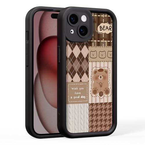 GANGANPRO Hülle Kompatibel mit Samsung Galaxy A56 5G, Süßer Bär Bemaltes Kunstmuster, Vollständige Kameralinse, Schützende, Stoßfeste TPU-Schutzhülle 6.7 Zoll – Schwarz DD30 GANGANPRO Hülle Kompatibel mit Samsung Galaxy A56 5G, Süßer Bär Bemaltes Kunstmuster, Vollständige Kameralinse, Schützende, Stoßfeste TPU-Schutzhülle 6.7 Zoll – Schwarz DD30 von GANGANPRO