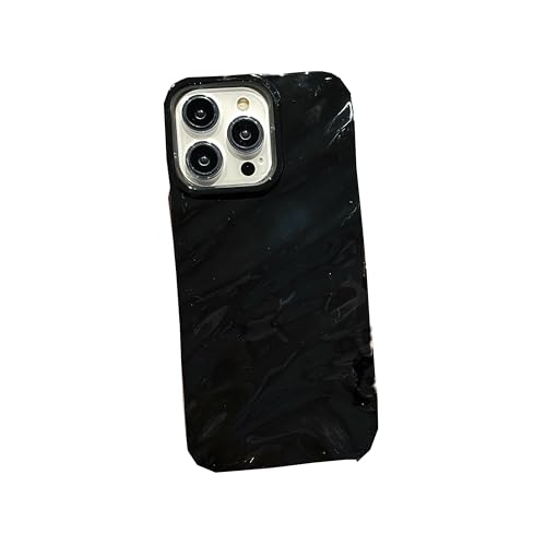 GANGANPRO Niedliche Hülle kompatibel mit iPhone 16e,Wellenrahmen lockige Form stoßdämpfende und Schlanke Schutzhülle mit Mehrfach-Fallschutz 6.1 Zoll – Schwarz GANGANPRO Niedliche Hülle kompatibel mit iPhone 16e,Wellenrahmen lockige Form stoßdämpfende und Schlanke Schutzhülle mit Mehrfach-Fallschutz 6.1 Zoll – Schwarz von GANGANPRO