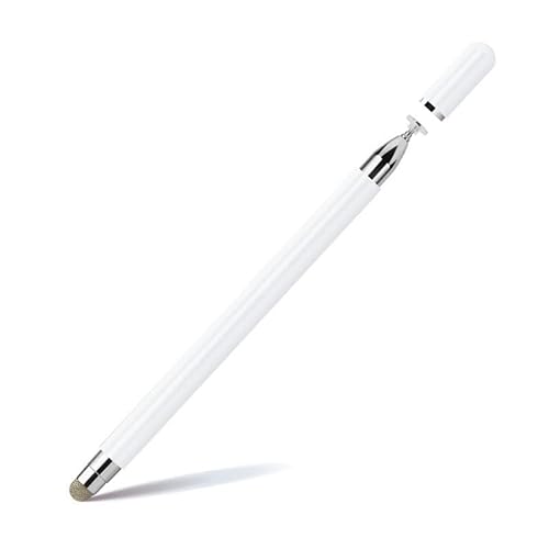 GANGANPRO Universal Stylist Pens 2 in 1 Precision Series,hochempfindlicher Universal-Stylus-Stift für iPhone/iPad/Android/Samsung/Tablets/Laptop Touchscreen-Geräte - Weiß GANGANPRO Universal Stylist Pens 2 in 1 Precision Series,hochempfindlicher Universal-Stylus-Stift für iPhone/iPad/Android/Samsung/Tablets/Laptop Touchscreen-Geräte - Weiß von GANGANPRO