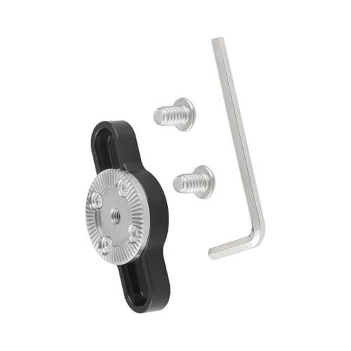 Aluminium M6 Gewindegetriebe 1/4 Schrauben DSLR Kamera Käfig Handgoffermontage Für Kamera Fotografie Erweiterungszubehör von GAOINTELL