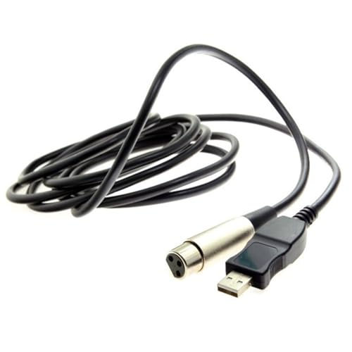 GAOINTELL 300 Cm Langer USB Bis 3Pin Adapter Kabel Männlich Weibliche Professionelle Soundeingangskabel Für Podcasts Und Live Streaming von GAOINTELL
