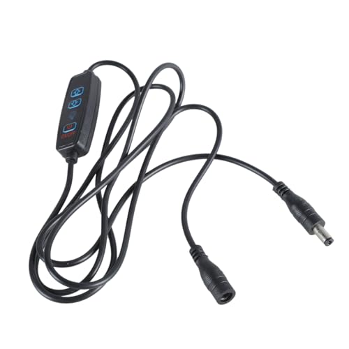 GAOINTELL Kompakt 5 5 Mmx2 1 Mm Bis 5 5 Mmx2 1 Mm Geschwindigkeitsregelkabel DC5521 Kabeldraht Mit Schaltern 240W Ladevorgänge Für LED Licht Lüfter von GAOINTELL
