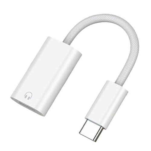 GAOINTELL Multifunktions USB C Bis 8Pin Ohrhöreradapter Mit Mikrofonen Und Volumina Steuerung von GAOINTELL
