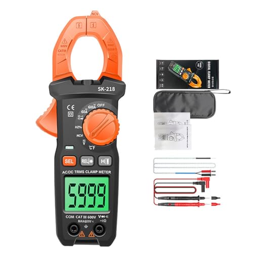 GAOINTELL SK218 Hoher Genauigkeit Multimeter 600A Klemmmessgerät Mit LED Taschenlampe Und Datenretention Für Elektriker GAOINTELL SK218 Hoher Genauigkeit Multimeter 600A Klemmmessgerät Mit LED Taschenlampe Und Datenretention Für Elektriker von GAOINTELL