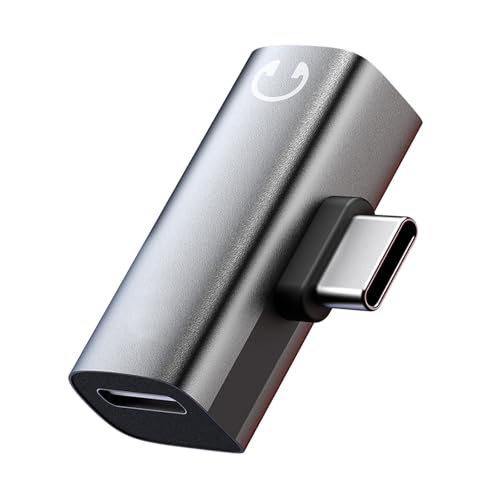 GAOINTELL Typ-C-Audioadapter PD30W, blinkendes Aufladen für Kopfhörer und Ladefunktion, Doppelfunktion GAOINTELL Typ-C-Audioadapter PD30W, blinkendes Aufladen für Kopfhörer und Ladefunktion, Doppelfunktion von GAOINTELL