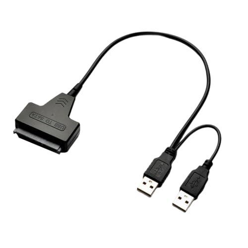 GAOINTELL USB3.0 Zu SATAS Adapterkabel Für 2 5 Zoll HDDS Datenübertragung Mit Zwei USB Anschlüssen Und LED Aktivitätsindikatoren GAOINTELL USB3.0 Zu SATAS Adapterkabel Für 2 5 Zoll HDDS Datenübertragung Mit Zwei USB Anschlüssen Und LED Aktivitätsindikatoren von GAOINTELL