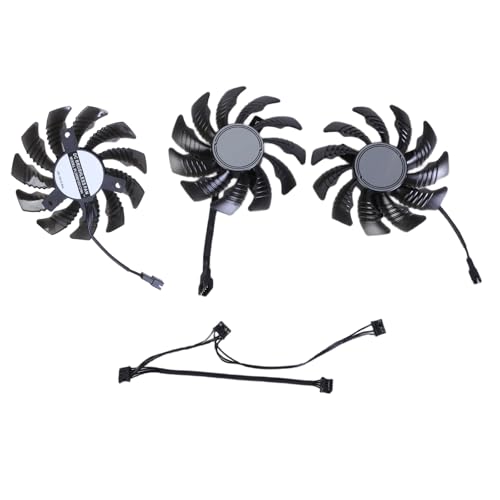 GPU Kühllüfter Hocheffizienz Für RTX3050 3060 3060TI Graphics Card 4Pin VGA Lüfter Easy Installs 77mm PLD08010S12HH von GAOINTELL