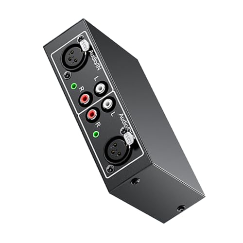 Geräuschlose HiFi-Stereo-Sound-Splitterbox, 4-in-1-Ausgang, mit Cinch-LR-Schaltern für Kopfhörer und Soundbars Geräuschlose HiFi-Stereo-Sound-Splitterbox, 4-in-1-Ausgang, mit Cinch-LR-Schaltern für Kopfhörer und Soundbars von GAOINTELL