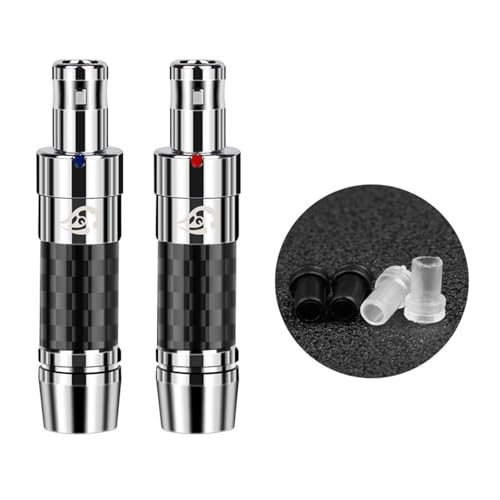 Kopfhöreradapter Für HD800 HD800S HD820 D1000 High End Konvertierung Kopfhörer Pin Rhodium Coppers Carbon Fasern Kopfhöreradapter Für HD800 HD800S HD820 D1000 High End Konvertierung Kopfhörer Pin Rhodium Coppers Carbon Fasern von GAOINTELL