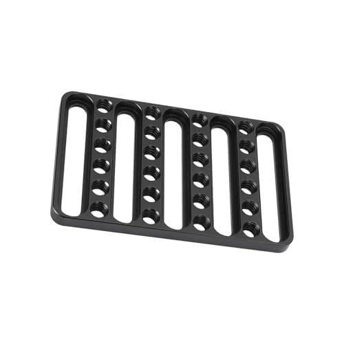 Metall-Kamera-Montageplatte, Schnellmontage, Käsebrett für DSLR-Käfige mit 1/4-20 Gewindelöchern Metall-Kamera-Montageplatte, Schnellmontage, Käsebrett für DSLR-Käfige mit 1/4-20 Gewindelöchern von GAOINTELL