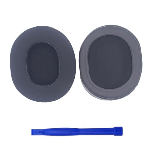 Ohrpolster aus Memory-Schaum, Gel-Ohrpolster-Set für HM5-Kopfhörer, ovale Headsets, Ohrenschützer, Komfort und Haltbarkeit von GAOINTELL