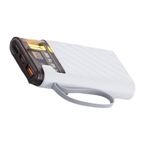 USB-Powerbank-Gehäuse für 18650-Akkus mit Schnellladefunktion, LED-Beleuchtung, Powercase von GAOINTELL